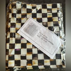 Mackenzie Childs Courtly Check Apron